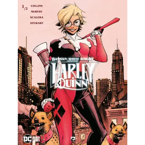 Dark Dragon Books Batman White Night Presenteert Harley Quinn 1/2 Comic Soft Cover NL