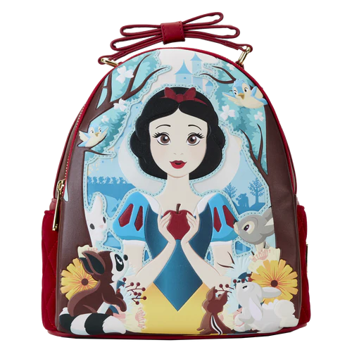 Loungefly Disney Snow White Apple Classic Mini Backpack Loungefly