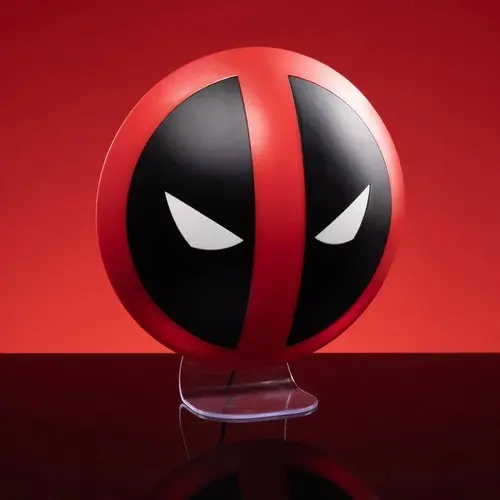 Paladone Marvel Deadpool 3D Logo Light USB or Battery Powered (3xAAA) 10cm Paladone