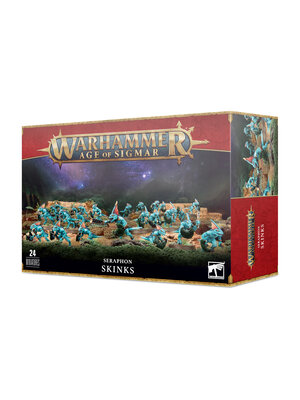 Game Workshop Warhammer Age of Sigmar Seraphon Skinks 24 Miniatures GW
