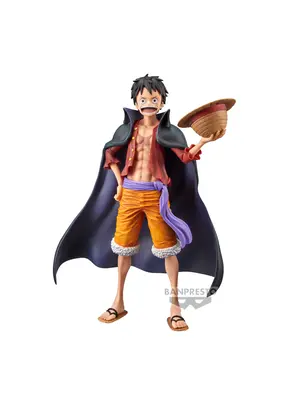 Banpresto One Piece Monkey D. Luffy Figure Grandista Nero 27cm