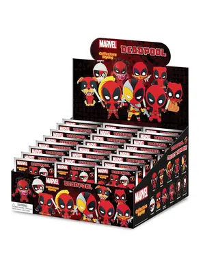 Monogram Marvel Deadpool Series 3 3D Foam Bag Clip Blind Bag (1)