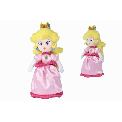 Simba Toys Super Mario Princess Peach Pluche 27cm