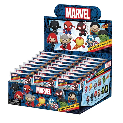 Monogram Marvel Classic 3D Foam Bag Clip Blind Bag (1)