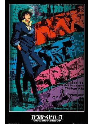 Hole in the Wall Cowboy Bebop Spike Maxi Poster 61x91.5