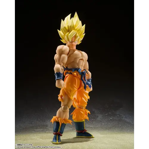 Bandai Tamashii Nations Dragon Ball Z Super Sayian Son Goku Figure S.H. Figuarts 14cm