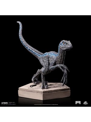 Iron Studios Jurassic World Velociraptor Blue Statue Icons 9cm Iron Studios