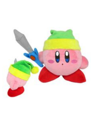 Kirby with Sword Pluche 12cm