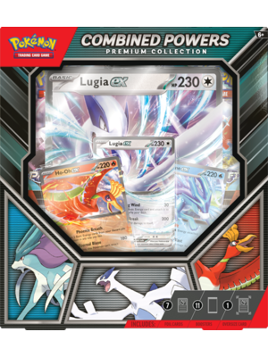 The Pokemon Company Pokemon TCG Scarlet & Violet Combined Powers Lugia EX Box (11 boosters)