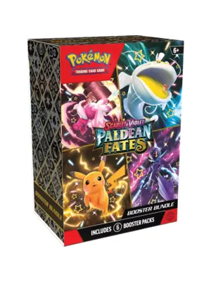 The Pokemon Company Pokemon TCG Scarlet & Violet Paldean Fates Booster Bundle (6 Boosters)