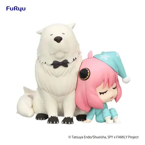 Furyu Spy X Family Anya & Bond Statue 8cm