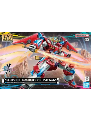 Bandai Gundam HG Build Metaverse Shin Burning Gundam 1/144 Model Kit 04