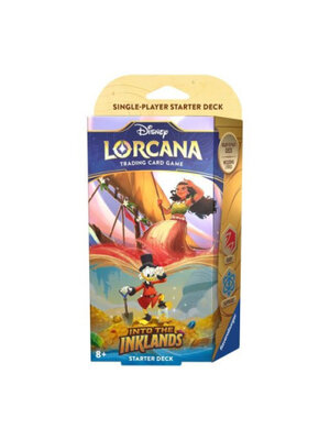 Ravensburger Disney Lorcana TCG Into The Inklands Starter Deck Dagobert / Moana