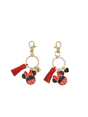 Peershardy Disney Minnie Mouse BFF Keychains