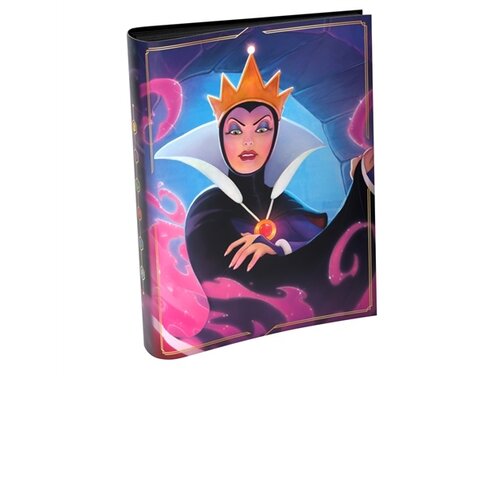 Ravensburger Disney Lorcana Lorebook Card Portfolio Evil Queen (Holds 64 Cards)