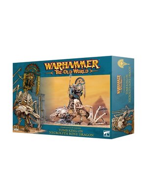 Game Workshop Warhammer The Old World Tomb King On Necrolith Bone Dragon