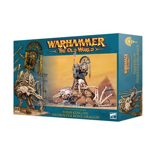 Game Workshop Warhammer The Old World Tomb King On Necrolith Bone Dragon