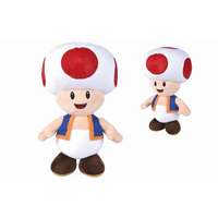 Super Mario Bros Toad Pluche 40cm
