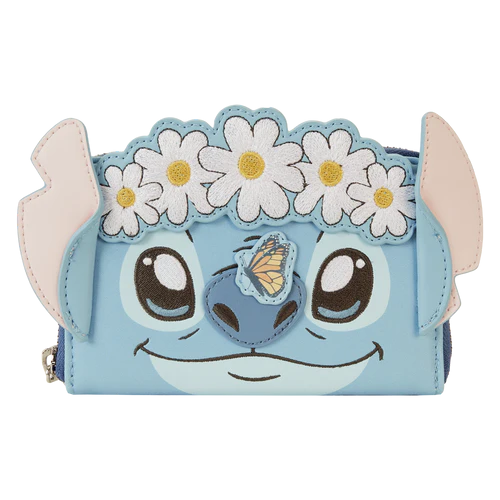 Loungefly Disney Lilo & Stitch Springtime Stitch Loungefly Wallet