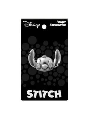 Monogram Disney Stitch Head Enamel Pin