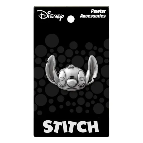 Monogram Disney Stitch Head Enamel Pin