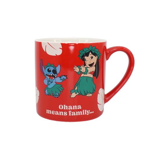 HMB Disney Lilo & Stitch Ohana Means Family Mug 310ml