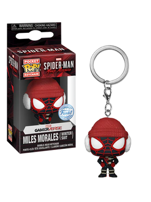 Funko Funko POP! Pocket Pop Keychain Spider-Man Miles Morales Winter Suit