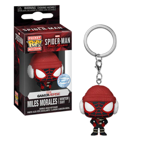 Funko Funko POP! Pocket Pop Keychain Spider-Man Miles Morales Winter Suit