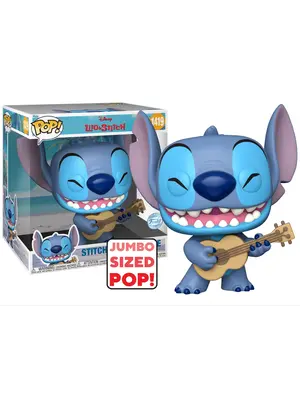 Funko Funko POP! Lilo & Stitch 1419 Stitch with Ukelele Jumbo