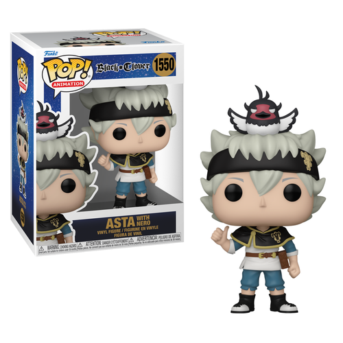 Funko Funko POP! Black Clover 1550 Asta with Nero