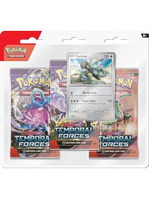 The Pokemon Company Pokemon TCG Scarlet & Violet Temporal Forces 3BB Cyclazar