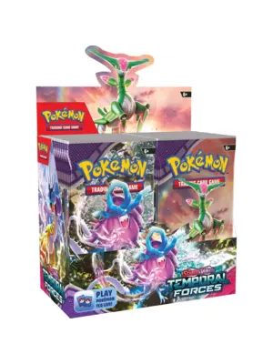 The Pokemon Company Pokemon TCG Scarlet & Violet Temporal Forces Booster Box (36 Boosters)