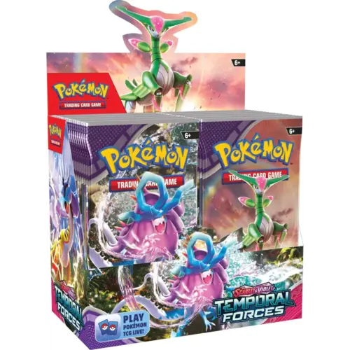 The Pokemon Company Pokemon TCG Scarlet & Violet Temporal Forces Booster Box (36 Boosters)