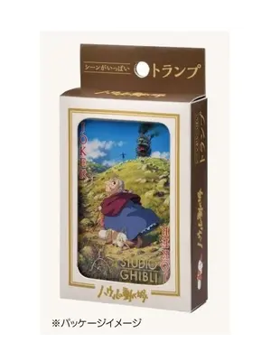 Studio Ghibli Studio Ghibli Howl's Moving Castle Playing Cards
