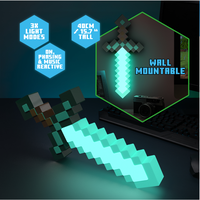 Minecraft Diamond Sword Light 40 cm USB/Battery Powered Paladone