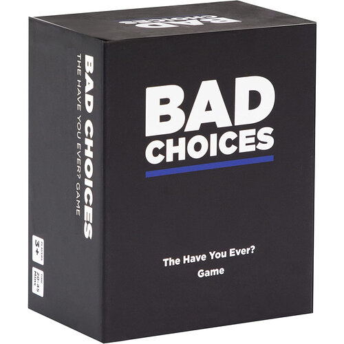 Dyce Games Bad Choices - The Have You Ever Party Game