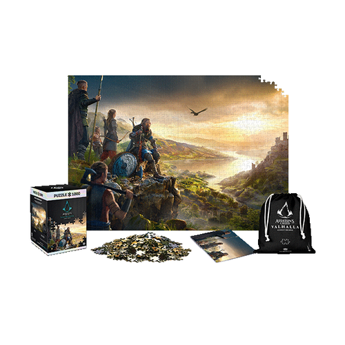 Good Loot Puzzle Assassins Creed Valhalla 1000 Pieces Puzzle 68.3x48cm