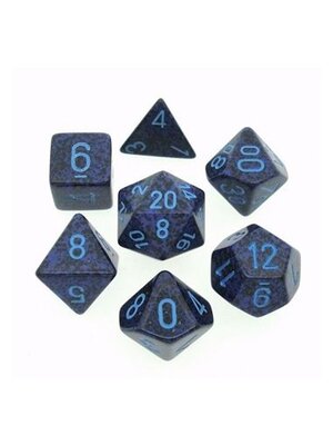 Chessex Chessex Dice Spec Poly Cobalt 7 Set