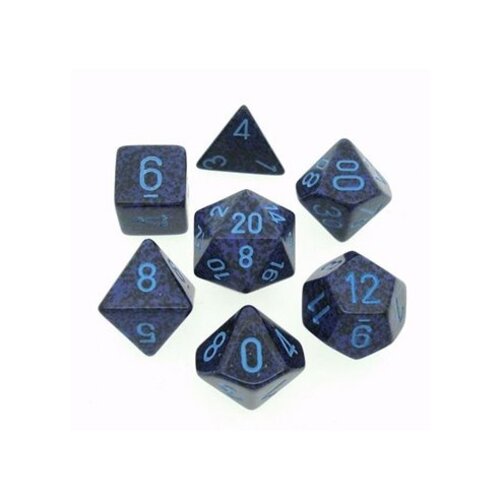 Chessex Chessex Dice Spec Poly Cobalt 7 Set