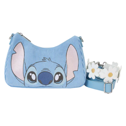 Loungefly Disney Lilo and Stitch Springtime Stitch Crossbody Bag loungefly