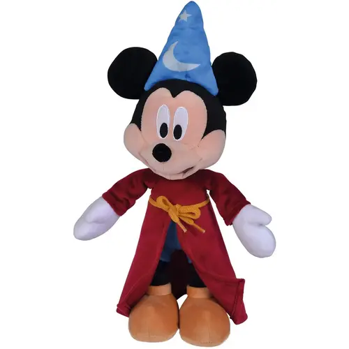 Simba Toys Disney Mickey Mouse Sorcerer Pluche Fantasia 25cm