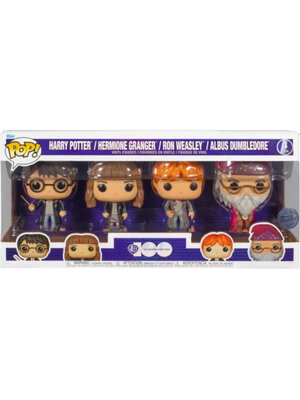 Funko Funko POP! Harry Potter 4-pack Harry Hermione Ron Albus