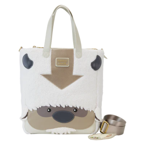 Loungefly Avatar The Last Airbender Appa And Momo Tote Bag with Charm Loungefly