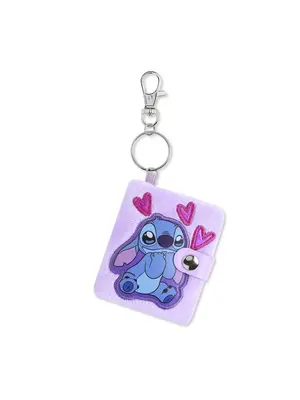 Disney Stitch Love Mini Notebook Keychain