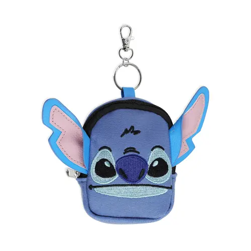 Peershardy Disney Stitch Mini Coin Purse Keychain