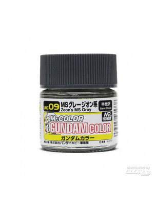 Mr.Hobby Mr Hobby Gundam Color (10ml) MS Gray Zeons MS Acrylverf UG-09