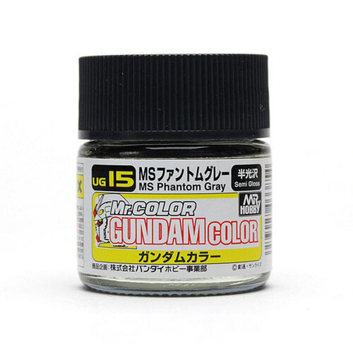 Mr.Hobby Mr Hobby Gundam Color (10ml) Phantom Gray UG-15 Semi Gloss