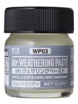 Mr.Hobby Mr.Hobby WP-03 Mr.Weathering Paste Wet Clear