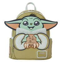 Star Wars Grogu and Crabbies Loungefly Mini Backpack