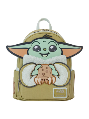 Loungefly Star Wars Grogu and Crabbies Loungefly Mini Backpack